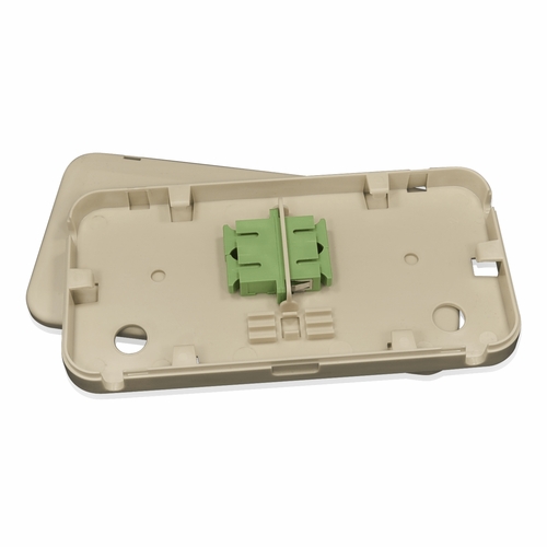 Multilink 065-773-12 Fiber Box 2 Splice Linen White Micro Molding