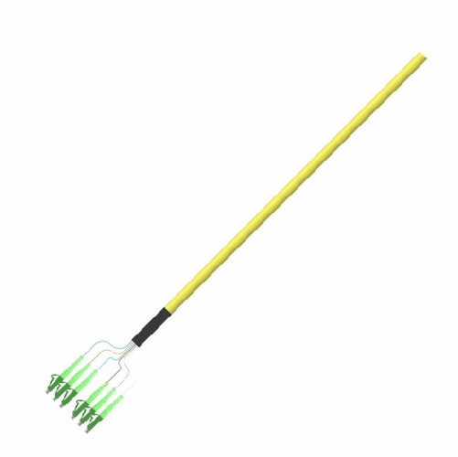 Multilink 065-811-10-Ml Pigtail, 6 Fiber, Lc/Apc, Sm, 3Meter Ofnr (Yellow) Plc Optical Splitters, Lg