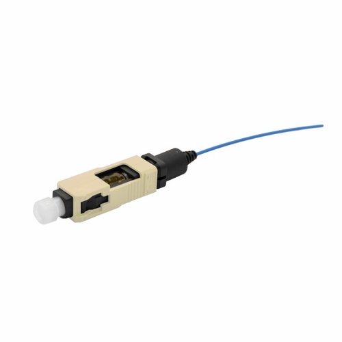 Multilink 066-027-10 Multimode SC/UPC Connector Beige Housing 62.5/125 OM1 Surelight Field Installa