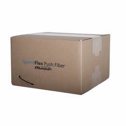 Multilink 066-160-32  Speedflex 1 Fiber 3.0mm Orange (Burial) 1000ft Payout Box Speedflex