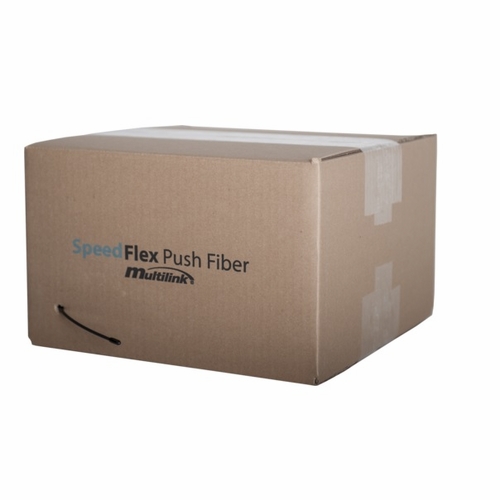 Multilink 066-160-33 Speedflex 1 Fiber 3.0Mm Beige (Indoor/Outdoor) 1000Ft Payout Box Speedflex