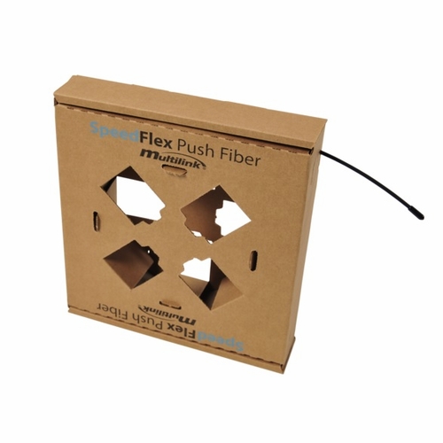 Multilink 066-161-20  Speedflex 2 Fiber Black (Indoor/Outdoor) 100 ft Payout Box Speedflex
