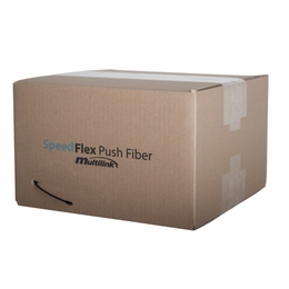 Multilink 066-161-32   Speedflex 2 Fiber Orange (Burial) 1000ft Payout Box Speedflex