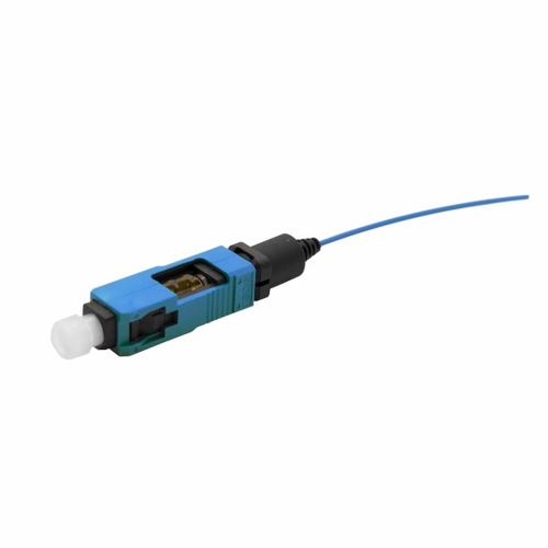 Multilink 066-223-10  Singlemode SC/UPC Connector Blue Housing 2mm Boot Surelight Field Installable