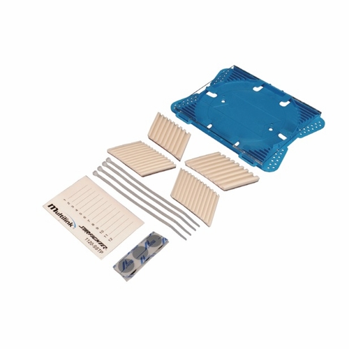 Multilink 072-059-10  1120-Sstp Plastic 12 Single Fiber Splice Tray  Wall Mount Fiber Enclosures