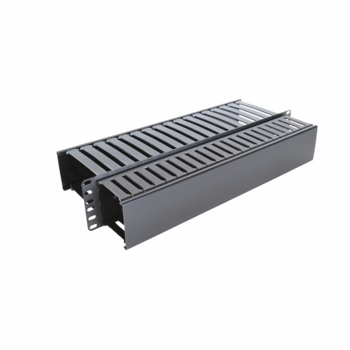 Multilink 10-4159  Double Sided Horizontal Cable Manager For Standard 19 Inch  Rack Fiber Tools And