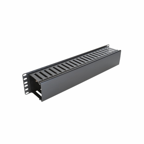 Multilink 10-4160  Single Sided Horizontal Cable Manager For Standard 19 Inch  Rack Fiber Tools And