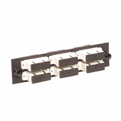 Multilink 10-5535  Msc-12-Mm-P-Blk Loaded Sc Mm Phos Bronze Duplex  (Stacked) Beige Preterminated En