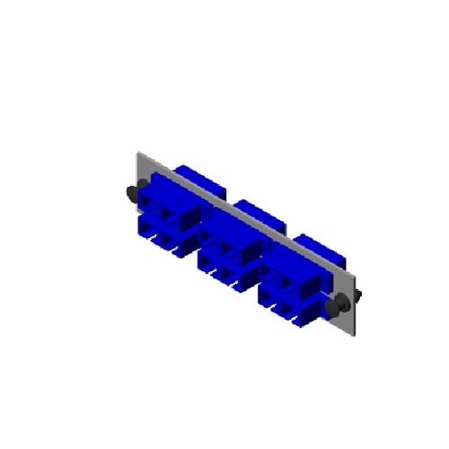 Multilink 10-6181  Msc-12-Sm-C-Ow Loaded Sc Sm Ceramic Duplex  Blue Preterminated Enclosures