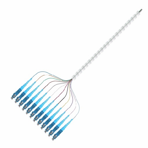 Multilink 10-6416-Ml  Pigtail, 12 Fiber, Sc/Upc, Sm, 3 Meter Spiral Wrapped Plc Optical Splitters