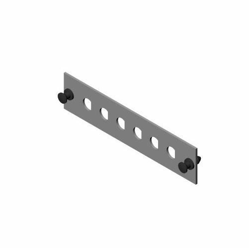 Multilink 10-8752  Mfcb-03-Db-Ow Empty Fc 6 Pack Panel-Ow Blank Adapter Panels