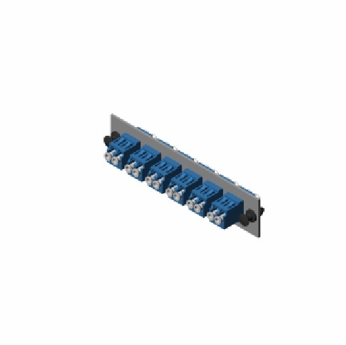 Multilink 10-9710  Mlcd-12-Sm-C-Ow Loaded Lc Sm Duplex Ceramic Blue Preterminated Enclosures