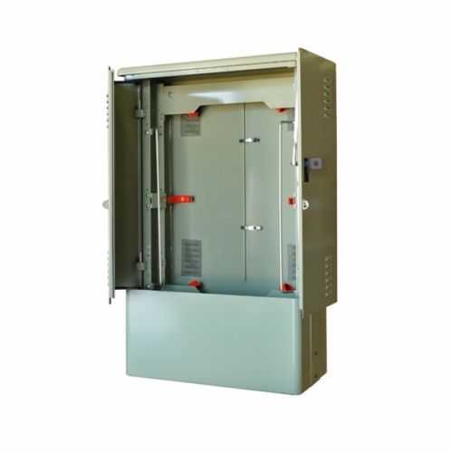 Multilink 12467K  2000-FNC Node Cabinet & Pedestal Base includes 2 Mtg Rods & Slack Storage Brkts Sm