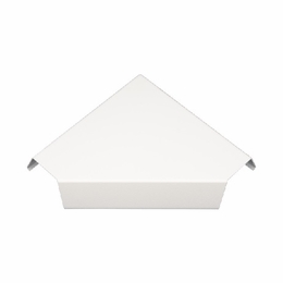 Multilink 2500384304-Femb  Flat 90 Degree Elbow Fitting   White Fittings For Mrm & Mrc Series Moldin