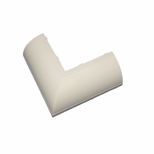 Multilink 2817984107-Oevl  2-1/16 Inch  Cove Outer Elbow   White Fittings For Mrm & Mrc Series Moldi