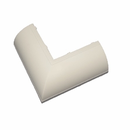 Multilink 2817984107-Oevl  2-1/16 Inch  Cove Outer Elbow   White Fittings For Mrm & Mrc Series Moldi