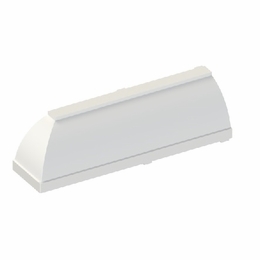 Multilink 2838984108-Cv   2-1/16 Inch  X 8 Inch  Cove Left End Cap   White Fittings For Mrm & Mrc Se