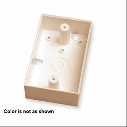 Multilink 3341684430-Swb  White Wall Plate Box/Junction Box With Full Backing Wall Plate Box /Juncti