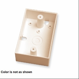 Multilink 3341884430-Swb  Brown  Wall Plate Box/Junction Box With Full Backing Wall Plate Box /Junct