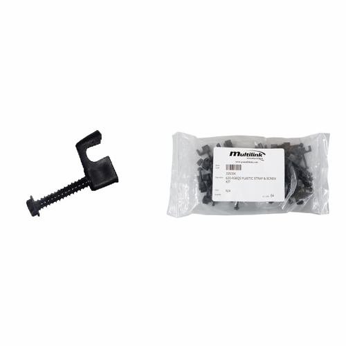 Multilink 33535K620-RG6QS Plastic Strap & Screw For RG6 DROP SPLICE HARDWARE