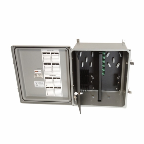 Multilink 525494  Ff-Ocs-6X Outdoor Connector/Splice Enclosure Hold 6 Panels