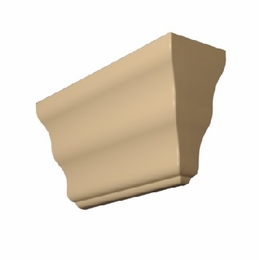 Multilink 649-054-21Mrwh15-Ec-R-Iv Left End Cap Hinged Cover Molding  Ivory Fittings For Mrm & Mrc S