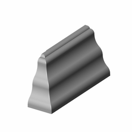Multilink 649-054-22Mrwh15-Ec-R-W Left End Cap Hinged Cover Molding  White Fittings For Mrm & Mrc Se