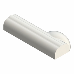 Multilink 649-228-21  Access Deployment Left Hand End Cap White Micro Molding