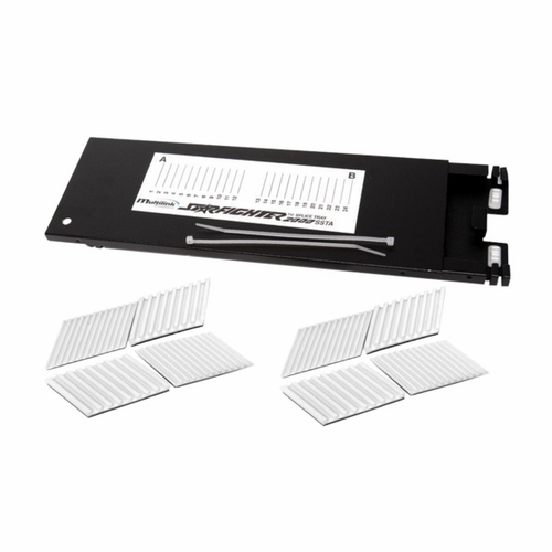Multilink 70709K  2020-Sstp Plastic And Aluminum 24 Single Fiber Splice Tray Wall Mount Fiber Encl
