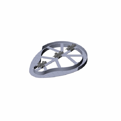 Multilink 71226K2121-Sspss  21 Inch  Plastic Sno-Shoe W/ Adss Saddle Brackets Slack Storage Devices