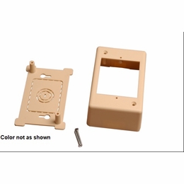 Multilink 99580Kmjb-1 -I Single Gang Surface Mount Junction Box   Ivory Surface Mount Junction Boxes