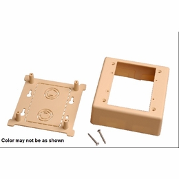 Multilink 99582Kmjb-2-I  Double Gang Surface Mount Juction Box   Ivory Surface Mount Junction Boxes