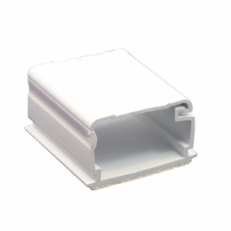 Multilink 99825Mrm75-W-T  3/4 Inch  White Pre-Adhesive Backed Latch Duct Raceway    Raceway Solution