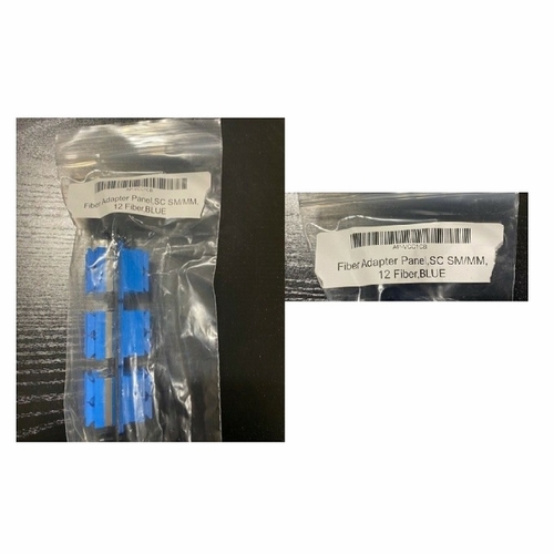 Multilink Ap-Vcc1Cb Patch Panel 12 Port Sc  Zirconia Insert Multi/Single Mode Blue