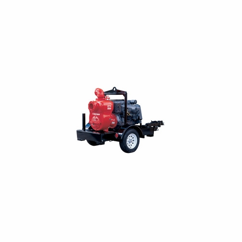 MULTIQUIP MQ600TD80-TLRB Pumps-Trash Pumps — Diesel Powered MQ-600TD80 on TRLR600B w/surge brakes &