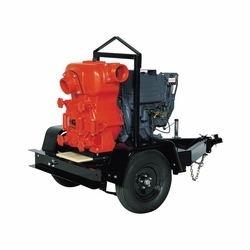 MULTIQUIP MQ62TDDTMP16F Pumps-Trash Pumps — Diesel Powered MQ-62TDD mounted on TRLR-MPXF w/16 gal.