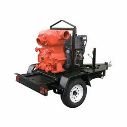MULTIQUIP MQ62TDDTMPXF Pumps-Trash Pumps — Diesel Powered MQ-62TDD mounted on TRLR-MPXF w/28 gal. f