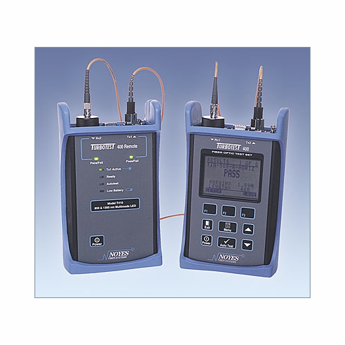 NOYES T420 FIBER CERTIFICATION SINGLE MODE TEST SET POWER METER AND LASER LGHT SOURCE REPAIRED
