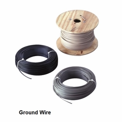 number 10 GROUND WIRE BEIGE JACKET 500 FT KNOCKOUT BOX