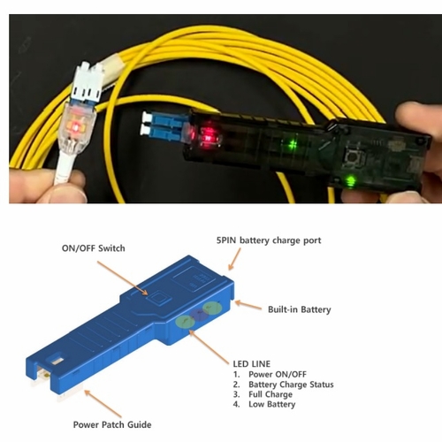 Optix America Ps-Led  Power Supply With Built-In And Changeable Battery