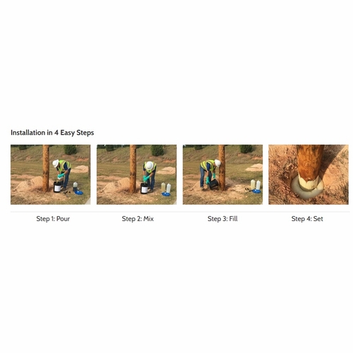 Osmose 70-070-300-020 Osmoset 5.0 Pole Setting And Straightening Foam Foam 5.0 Cubic Feet