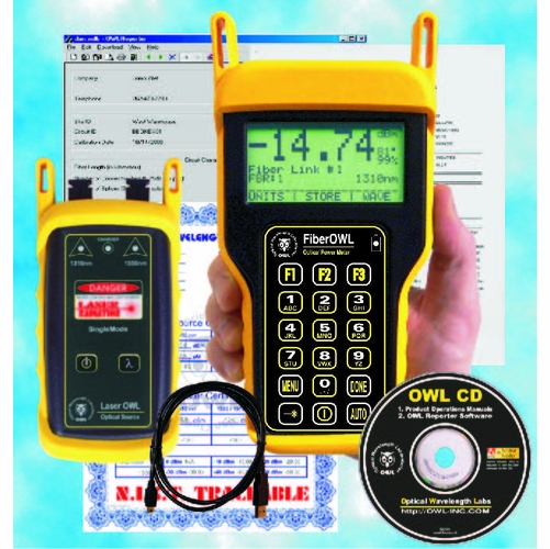 Owl Kit-Fo4B-L2Xx Fiber Owl 4 Bolt / Laser Owl Sm Test Kit Fiber Owl 4 Bolt (Fo-4B)  Laser Owl (Lo-2
