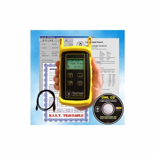 Owl Wt-1 Wavetester Optical Power Meter With Data Storage