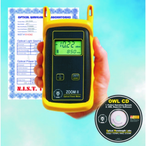 Owl Zo2S Silicon Zoom 2 Optical Power Meter With Data Storage