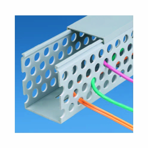 Panduit C2Lg6 Gray Style  Inch C Inch  Duct Cover For 2 Inch  Duct