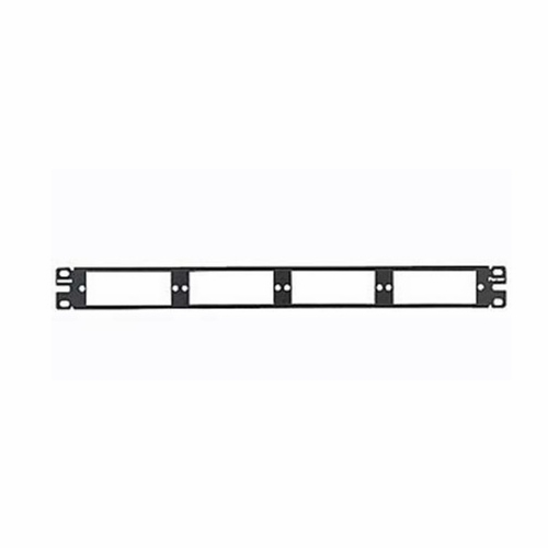 Panduit CFAPPBL1 Opticom® Fiber Patch Panel, Flat, Black, 1 RU 07498378857