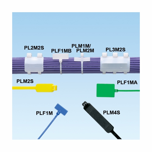 PANDUIT PLF1MA-C MARKER TIE, FLAG, 5.1 inch  MINIATURE CROSS SECTION NATURAL