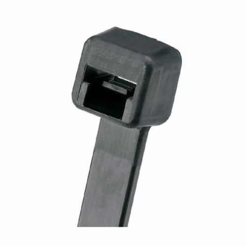 PANDUIT PLT2I-C0 Pan-Ty® Locking Cable Tie, Black, UV PA6.6, 8 inch L, 40lb, PK100 07498354075