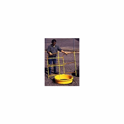 Pelsue 4000 Steel Manhole Rack Steel Guard W/ Shield Clamps Standard