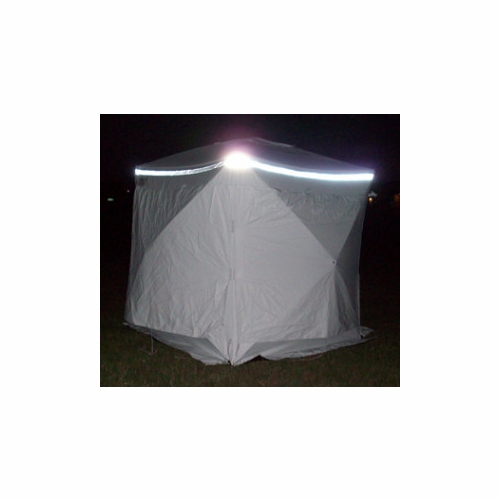 Pelsue 6506Srs Hot Weather Work Shelter 6 Feet X 6 Feet With Reflective Strips